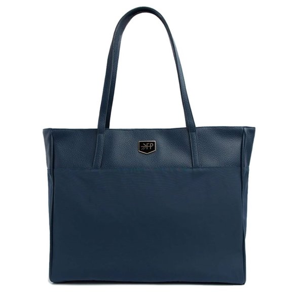 Freshly Picked Handbags - Freshly Picked Navy Blue Tote Diaper Bag